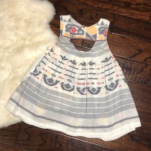 Free people cotton aztec print tank | m |